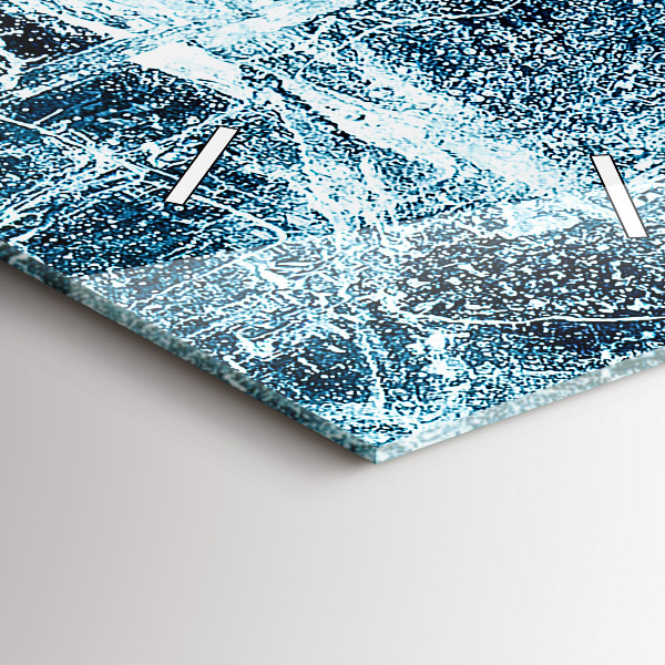 Orologio verticale Muro ghiacciato