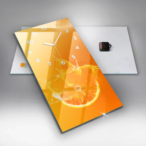 Orologio verticale Arancia