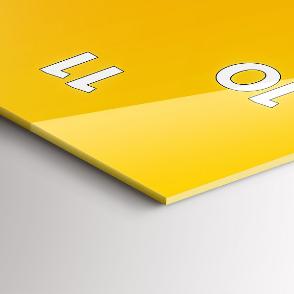 Orologio verticale Arancia