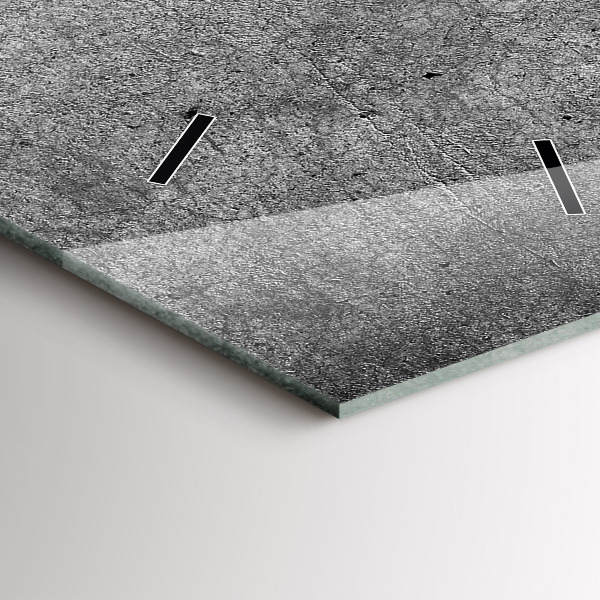 Orologio verticale Muro industriale