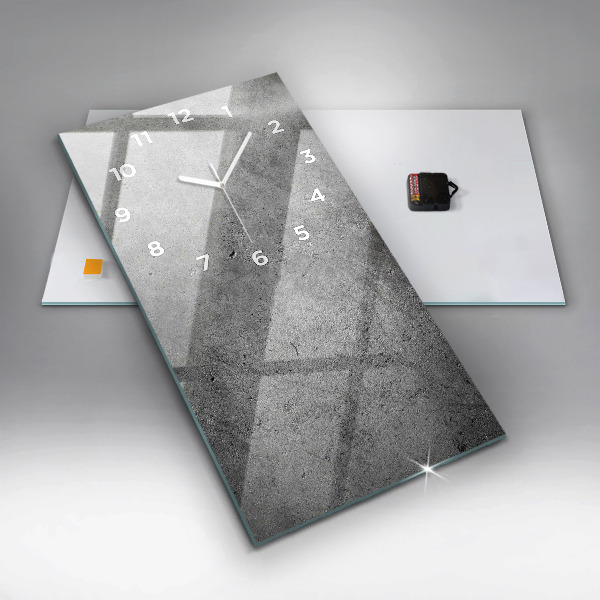 Orologio verticale Muro industriale