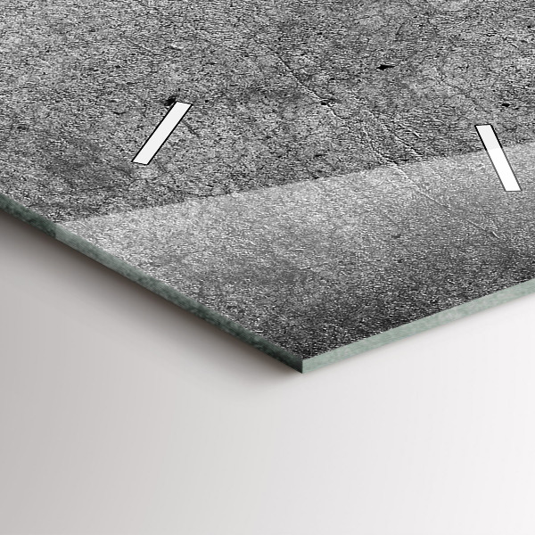 Orologio verticale Muro industriale