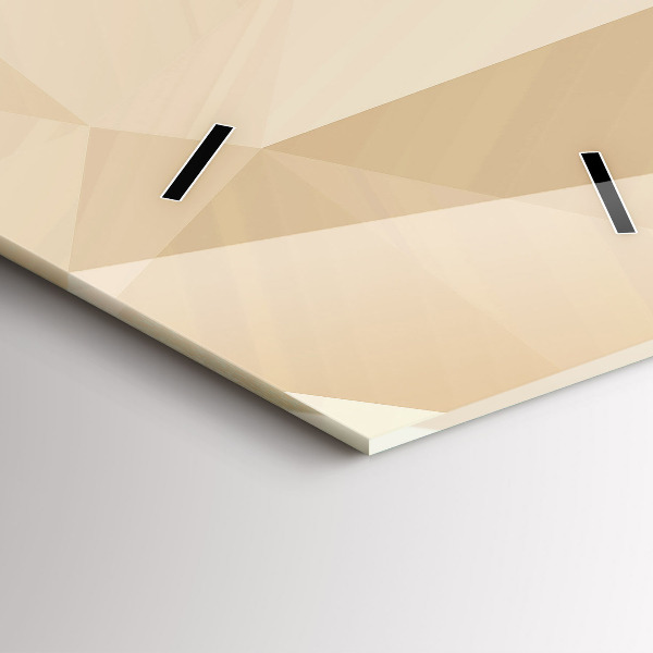 Orologio verticale Triangoli astratti