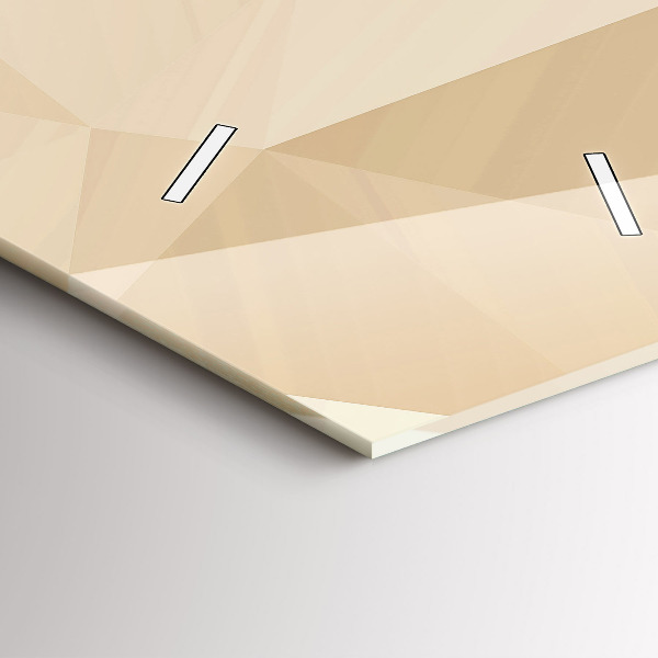 Orologio verticale Triangoli astratti