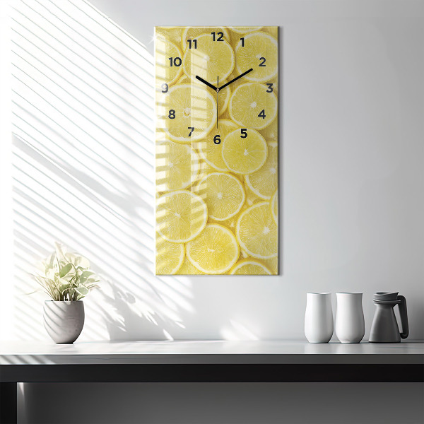 Orologio verticale Fette di limone