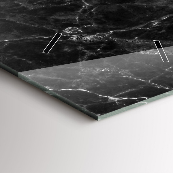 Orologio verticale Marmo scuro