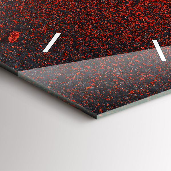 Orologio verticale Condimento al peperoncino rosso