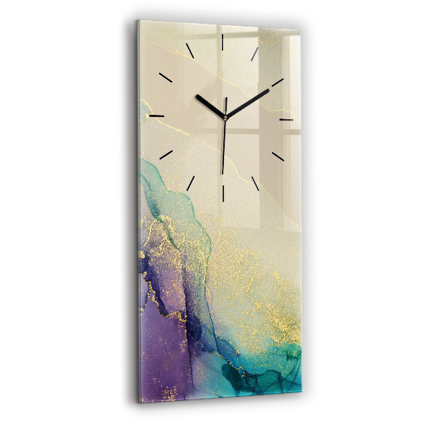 Orologio verticale Astrazione dei colori