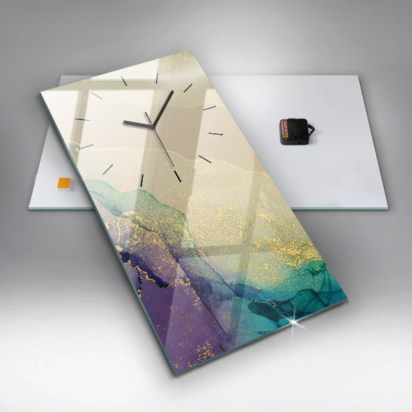 Orologio verticale Astrazione dei colori