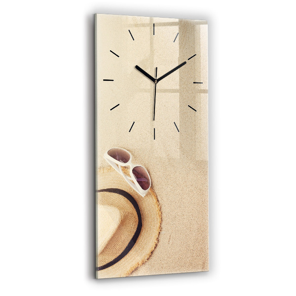 Orologio verticale Astrazione dorata