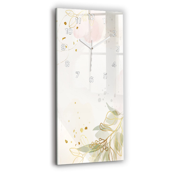 Orologio verticale Astrazione pastello