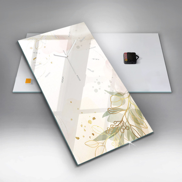 Orologio verticale Astrazione pastello