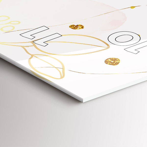 Orologio verticale Astrazione pastello