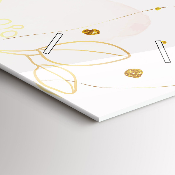 Orologio verticale Astrazione pastello