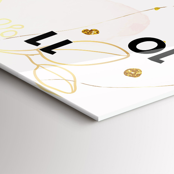 Orologio verticale Astrazione pastello