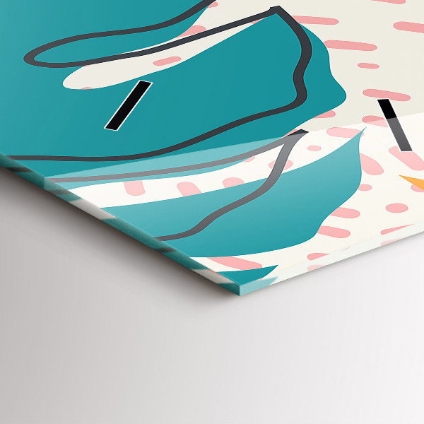 Orologio verticale Piante hawaiane