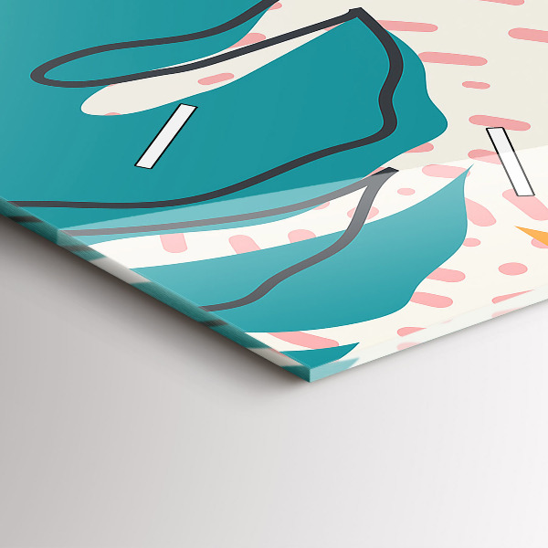 Orologio verticale Piante hawaiane