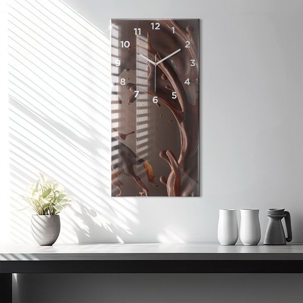 Orologio verticale Onde di cacao