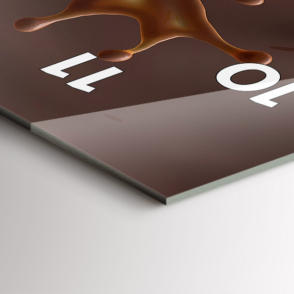 Orologio verticale Onde di cacao