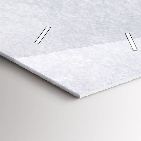 Orologio verticale in vetro Un pezzo di torta