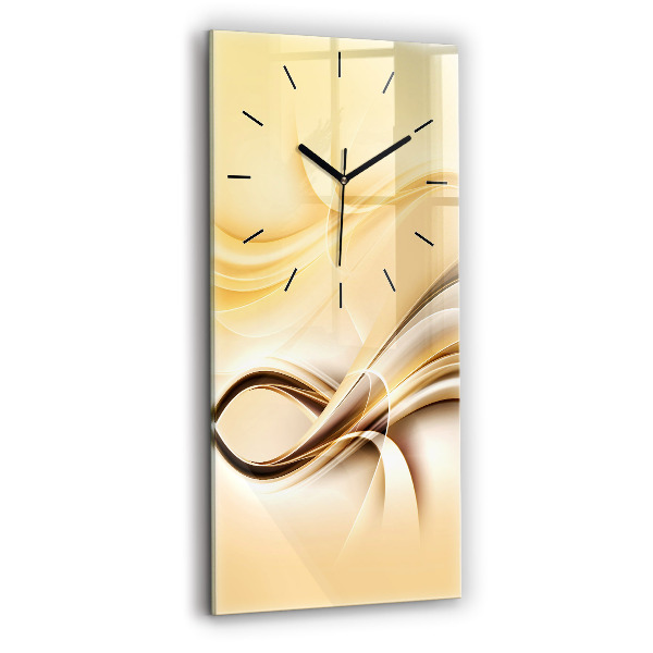 Orologio verticale Onde di astrazione