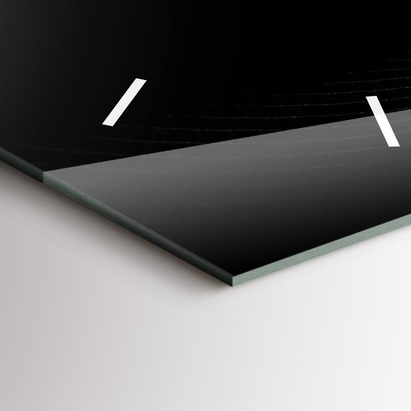 Orologio verticale Fumo astratto