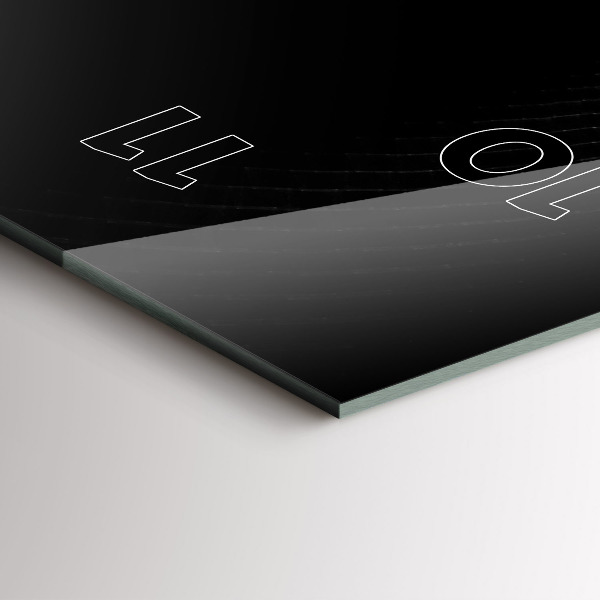 Orologio verticale Fumo astratto