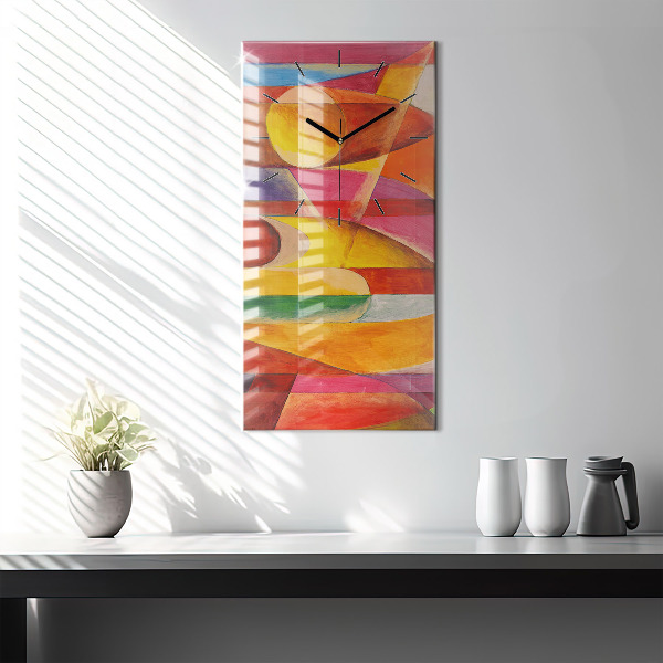 Orologio verticale Decorazione artistica Astrazione