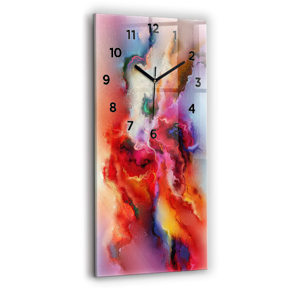 Orologio verticale Vernice rovesciata