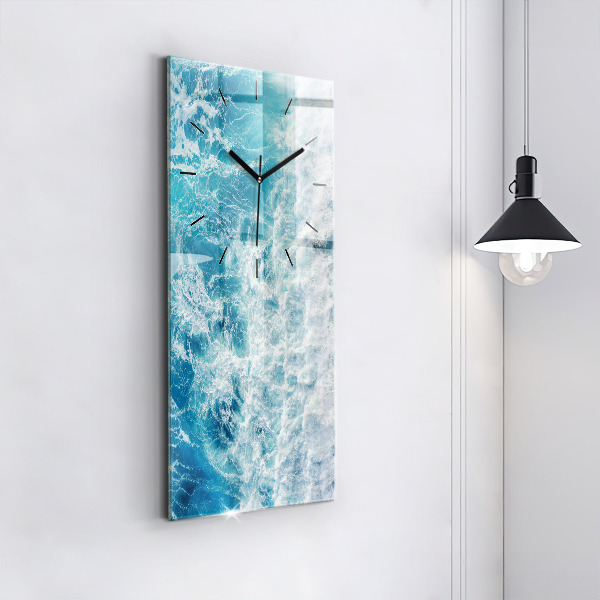 Orologio verticale Onde dell'oceano