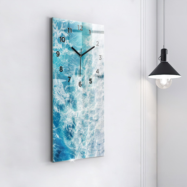 Orologio verticale Onde dell'oceano