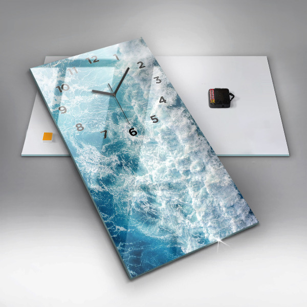 Orologio verticale Onde dell'oceano