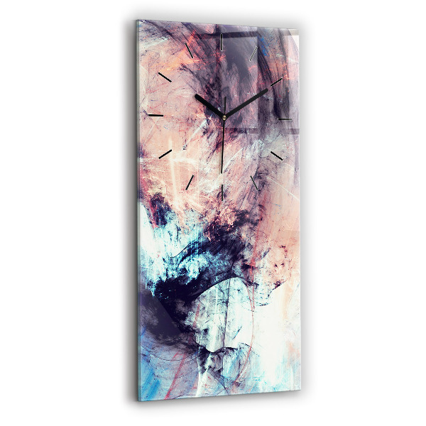 Orologio verticale Pittura astratta