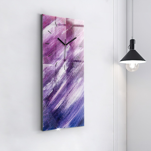 Orologio verticale Texture della vernice acrilica