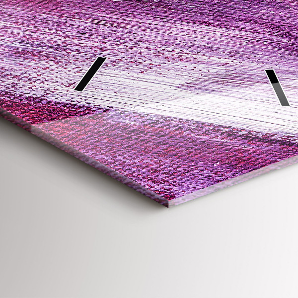 Orologio verticale Texture della vernice acrilica