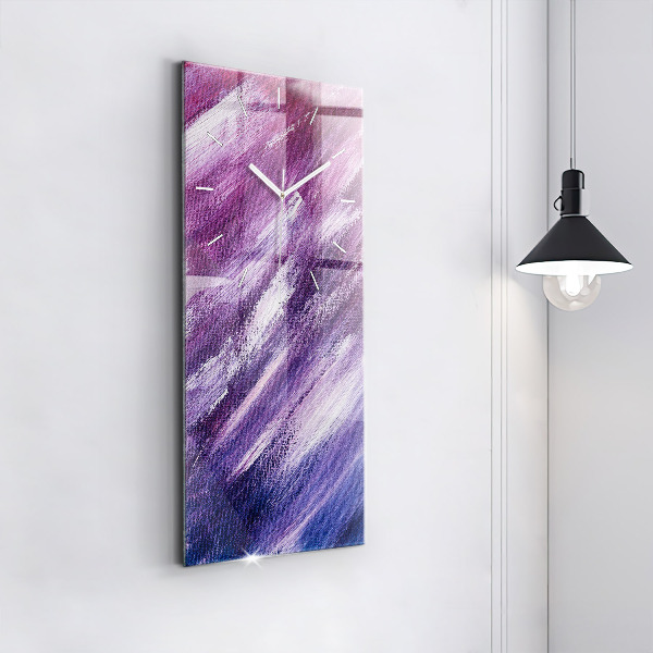 Orologio verticale Texture della vernice acrilica