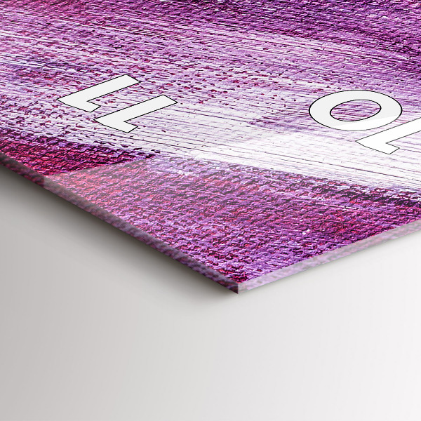 Orologio verticale Texture della vernice acrilica