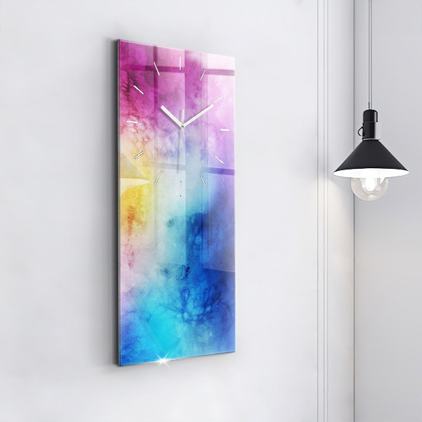 Orologio verticale Punti colorati