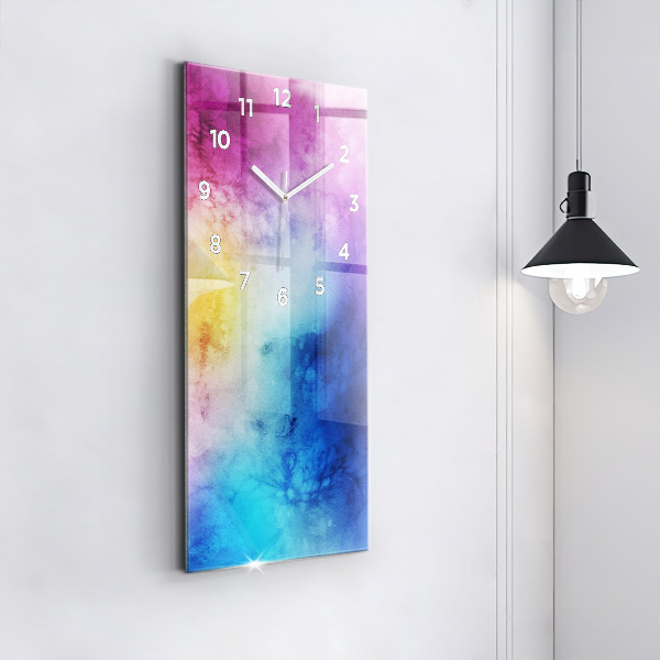 Orologio verticale Punti colorati
