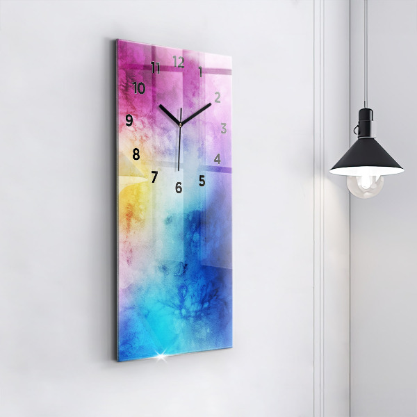 Orologio verticale Punti colorati