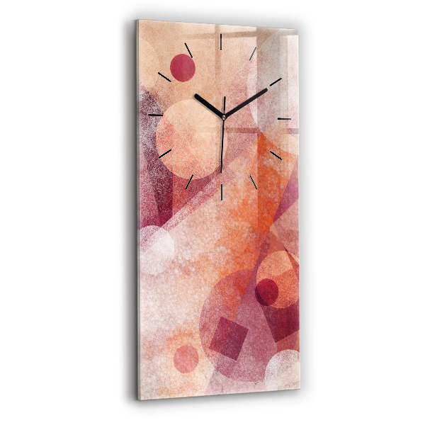 Orologio verticale Astrazione geometrica