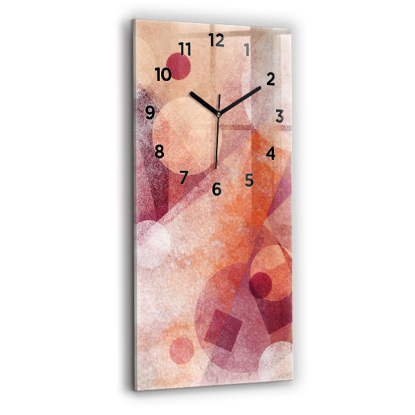Orologio verticale Astrazione geometrica