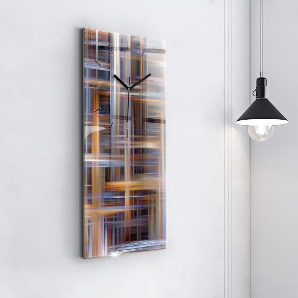 Orologio verticale Geometria astratta