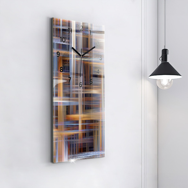 Orologio verticale Geometria astratta