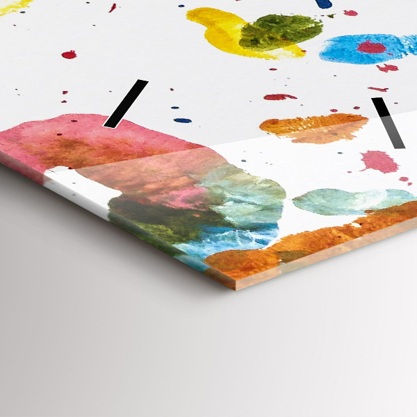 Orologio verticale Impronte di mani di bambini