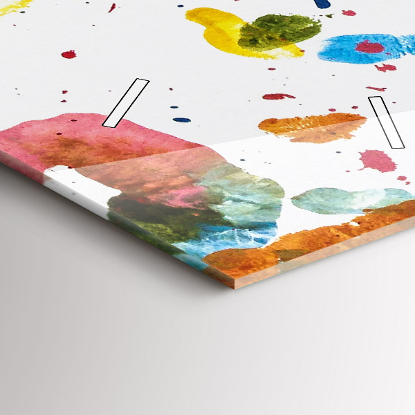 Orologio verticale Impronte di mani di bambini