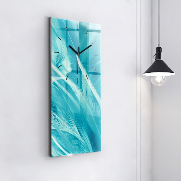 Orologio verticale Verde turchese vintage