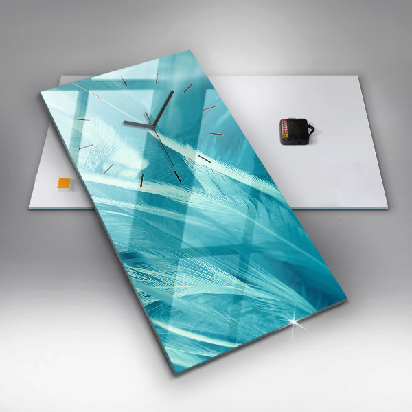 Orologio verticale Verde turchese vintage