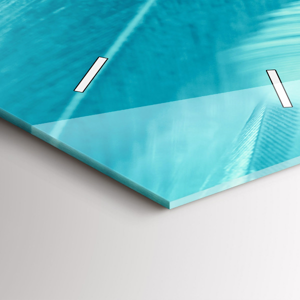 Orologio verticale Verde turchese vintage