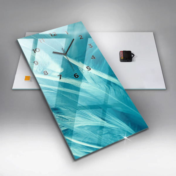 Orologio verticale Verde turchese vintage